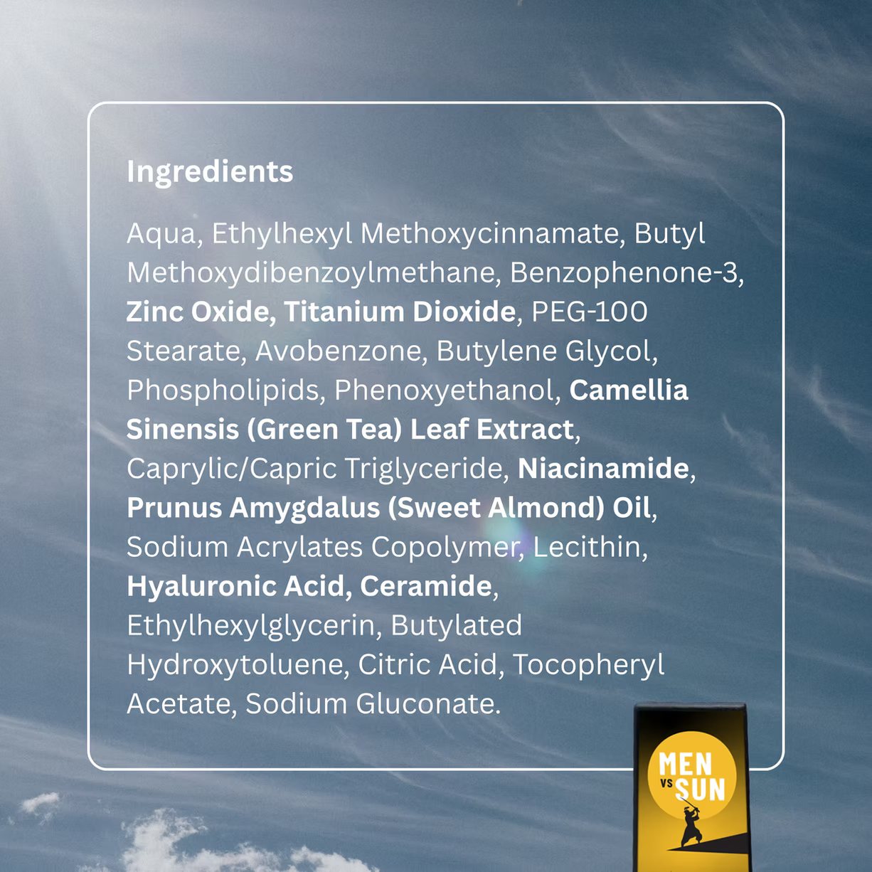 Men Vs Sun 50g x2 Brotherhood Pack